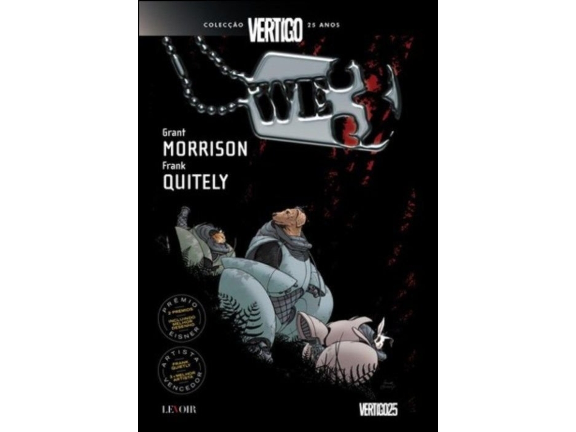 Libro We3 de Grant Morrison e Frank Quitely