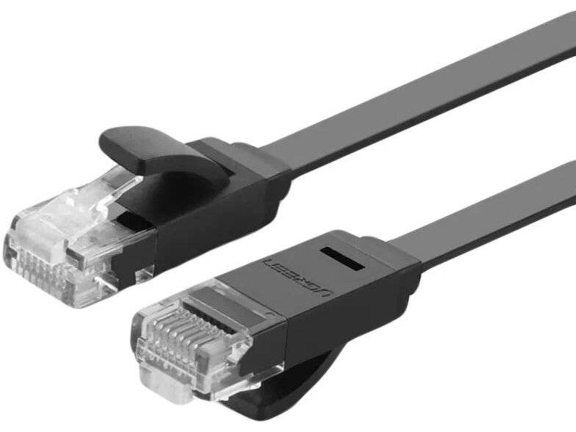 Cable UGREEN Flat Cat 6 (Rj45 - 1m - Blanco)