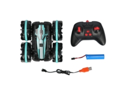 2026-coche Teledirigido Anfibio 4wd 2.4ghz Off Road Con Carga Usb Y Rotación 360°, Verde