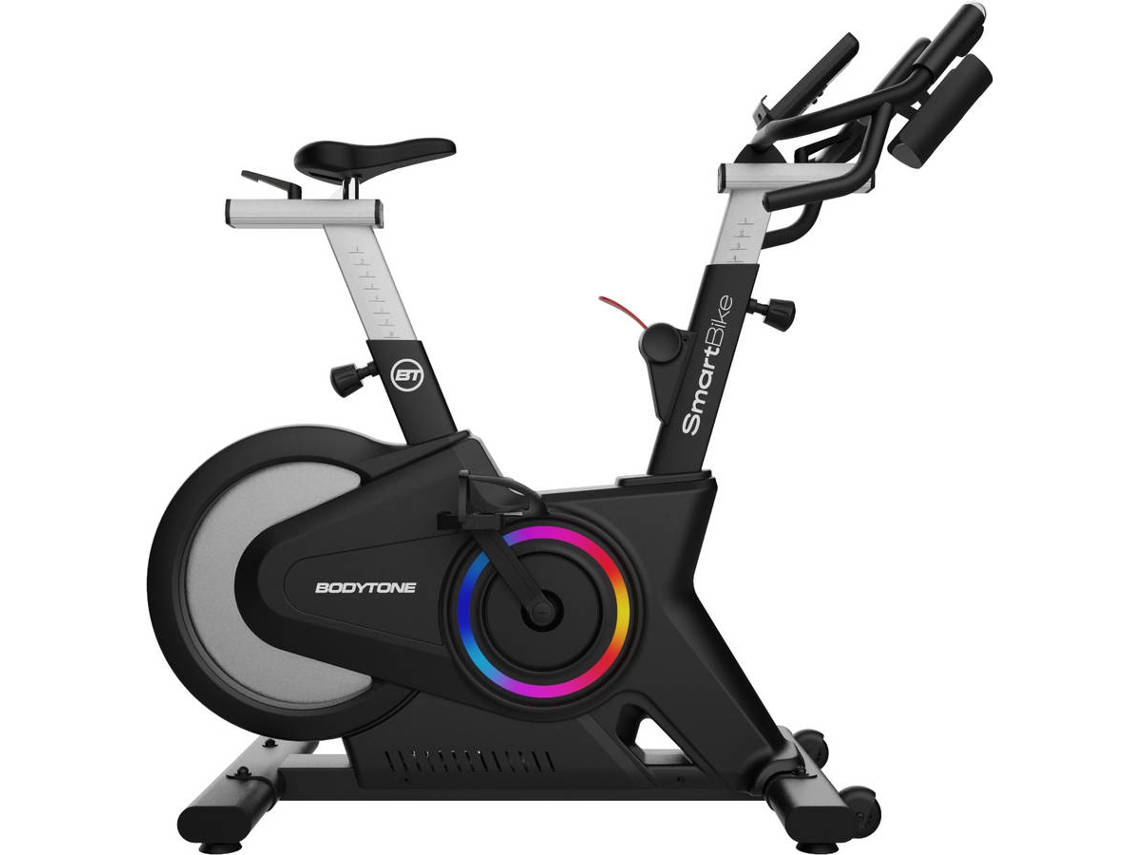 Bicicleta Estática BODYTONE SMB1 V3 (Bluetooth - Vol. Inercia 18 kg - 122x56x117 cm - Negro)