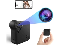 Mini cámara espía wifi 1080P HD, visión nocturna, detección de movimiento, gran angular, portátil, para el hogar y exteriores, Yizhood