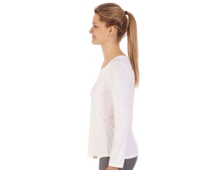 Camisa de Manga Comprida Feminina Uv Free Branco Siq-Uv