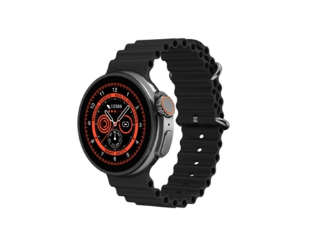 Smartwatch K9 con pantalla redonda de 1,39 pulgadas Inalámbrico Bluetooth Llamada Carga Deportes Fitness Negro