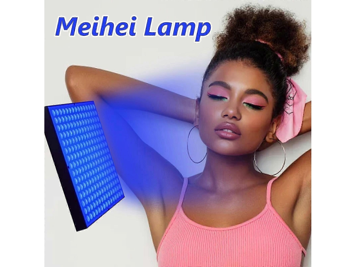 Lámpara de bronceado portátil ROSEWELL con 196 bombillas LED y luz ultravioleta de 45 W