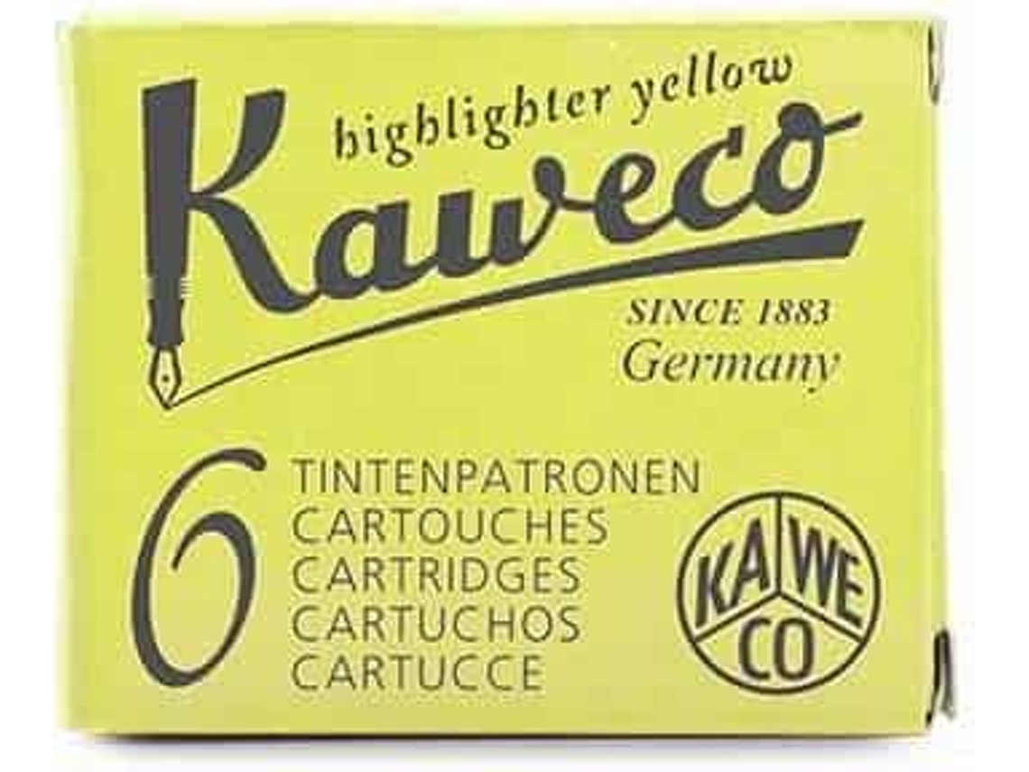 Recarga para Bolígrafo KAWECO P145328 Amarillo (6 un)