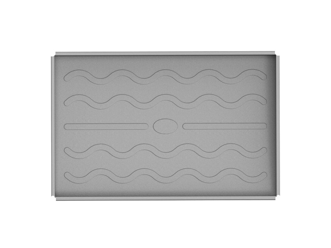 Tapete para parrilla, tapete para parrilla, silicona de grado alimenticio, superficie de cocción, cubierta protectora para horno, microondas, 2