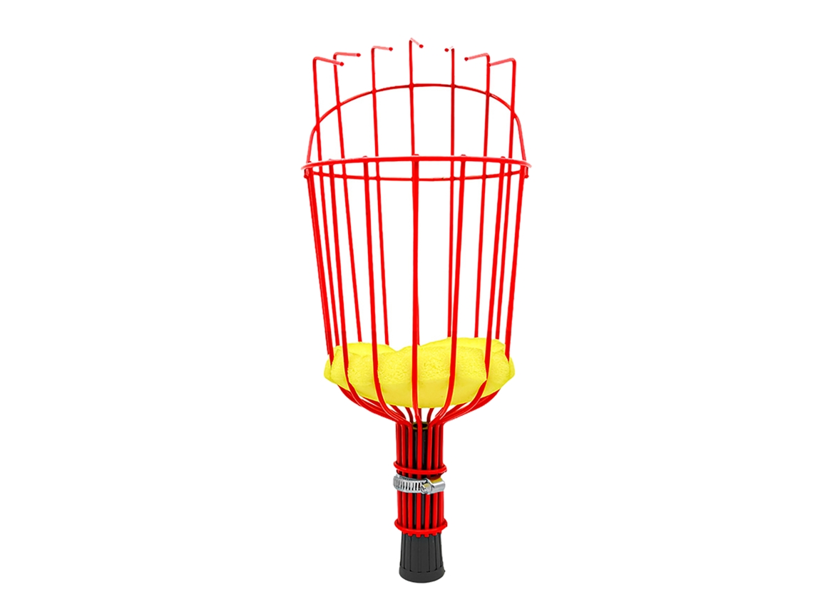 Cesta De Acero Inoxidable Para La Recolección De Frutas: Aguacate, Naranja, Mango, Limón, Pera.