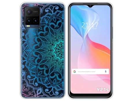 Carcasa Vivo Y21s / Y33s TUMUNDOSMARTPHONE Dibujos Transparente Multicolor