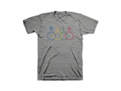 Baio Olympic Ring T-shirt Rockinstone Unisex Adults Best Sellers Size:l