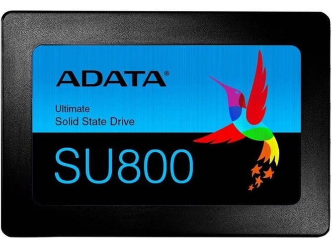 Disco SSD Interno ADATA Ultimate SU800 1TB Negro (1 TB - SATA - 560 MB/s)