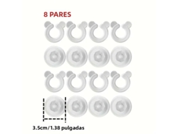 8. Cierres antideslizantes para sujetar fundas nórdicas y fundas de sillones.