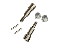 2pcs Xinlehong 9130 9136 9137 1/16 Rc Car Upgraded Metal Rear Drive Cup 30-wj04 Vehicles Model Spare Parts