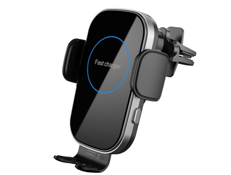 Cargador Auto CHRONUS CZWXC-221026-2FM (iPhone/Android - 15W - Negro)