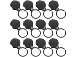 Besportble Juego De Cuero Negro Y Joyas E Identificación De Jade 12,80 X 5,50 X 0,50 Cm Pulgadas Informació...