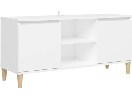 Mueble para la televisión VIDAXL Blanco Madera contrachapada (103.5x35x50 cm)