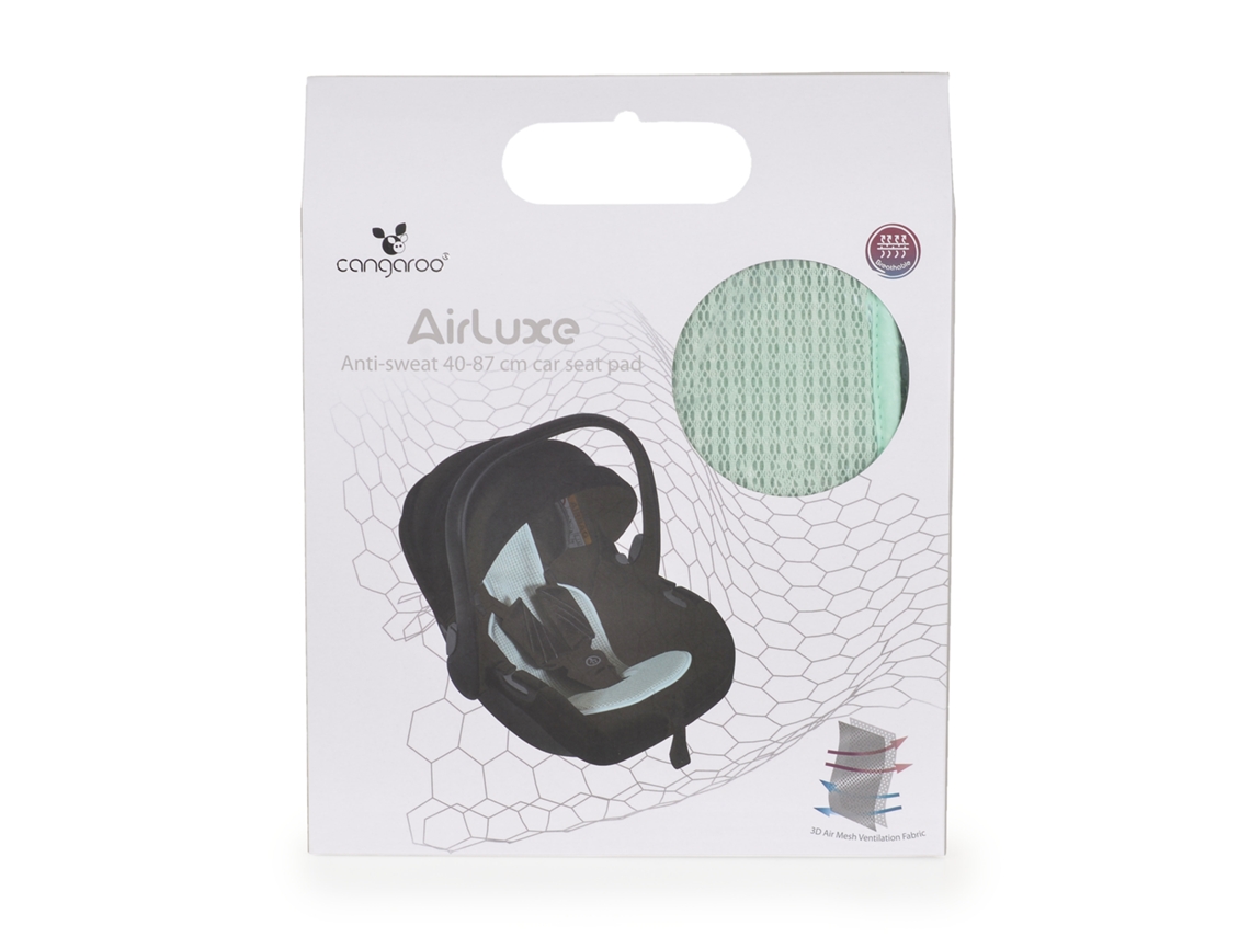 Cojín antisudor para silla de coche 40 87 cm Airluxe Mint Cangaroo Cangaroo