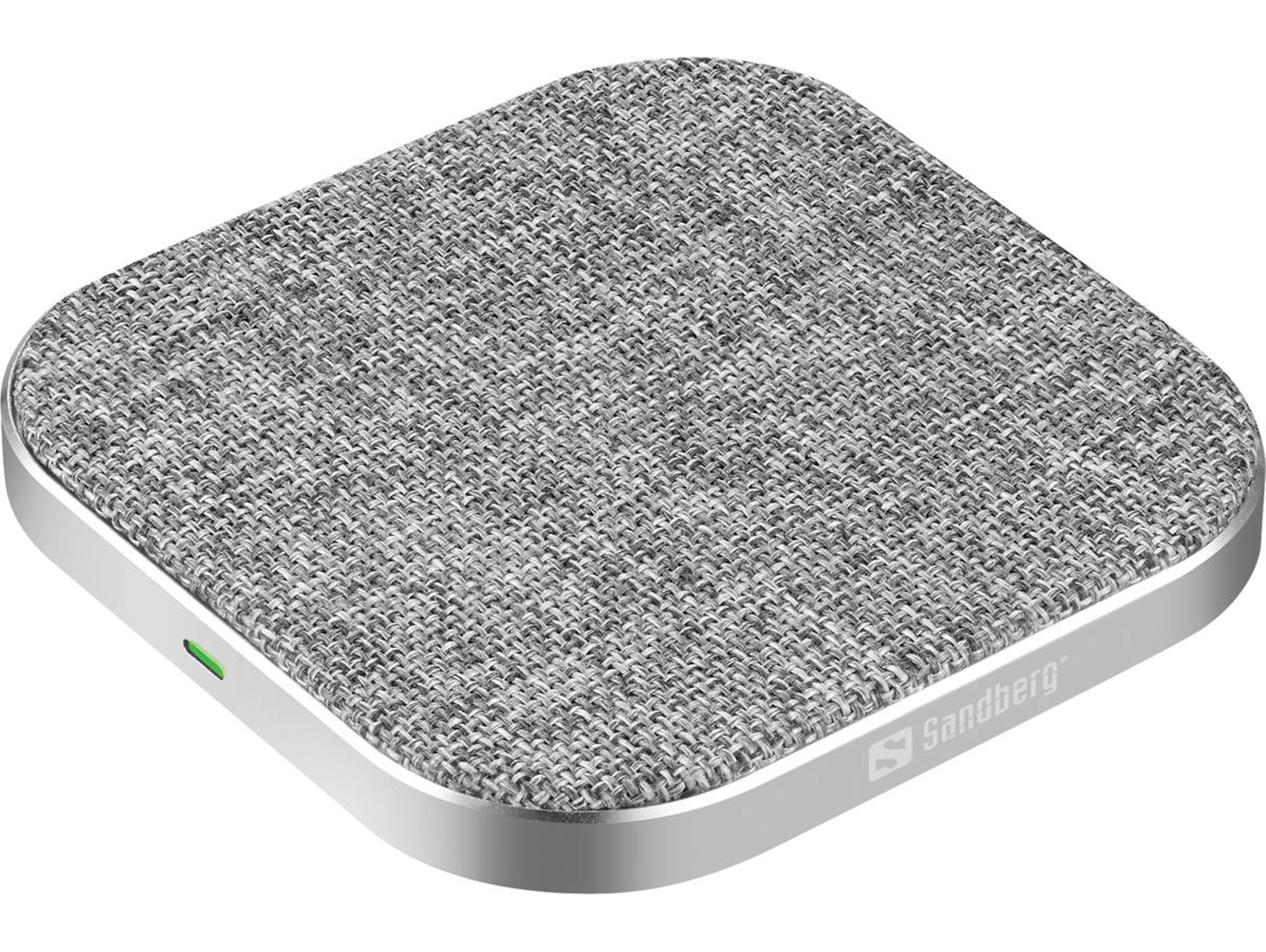 Cargador Inalámbrico SANDBERG Charger Pad 15W Gris