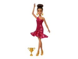 Barbie Bailarina Muñeca Concurso Vestido Rojo Accesorios Jfr09