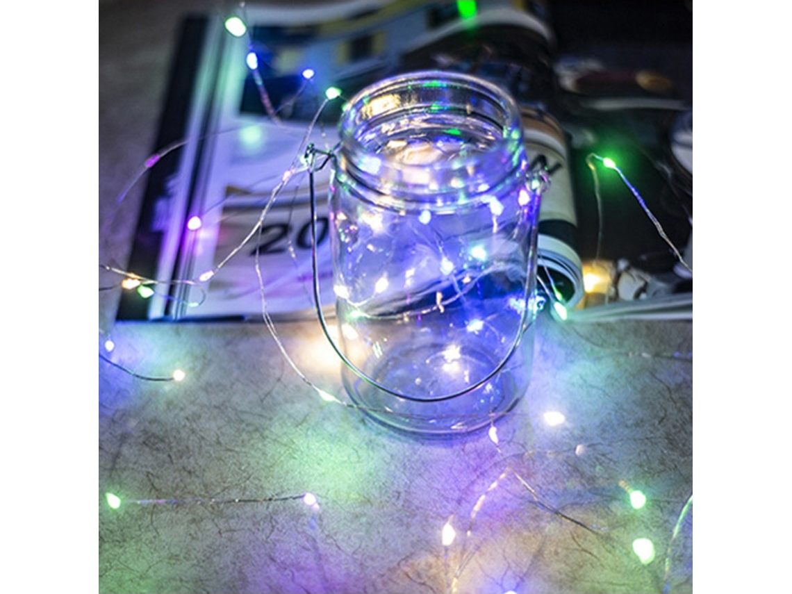 2026-luz De Cascada De Hadas Led 1-3m 10-30 Leds Ip65 Flexible Doble Para Navidad Fiesta Decoración Hogar Regalo