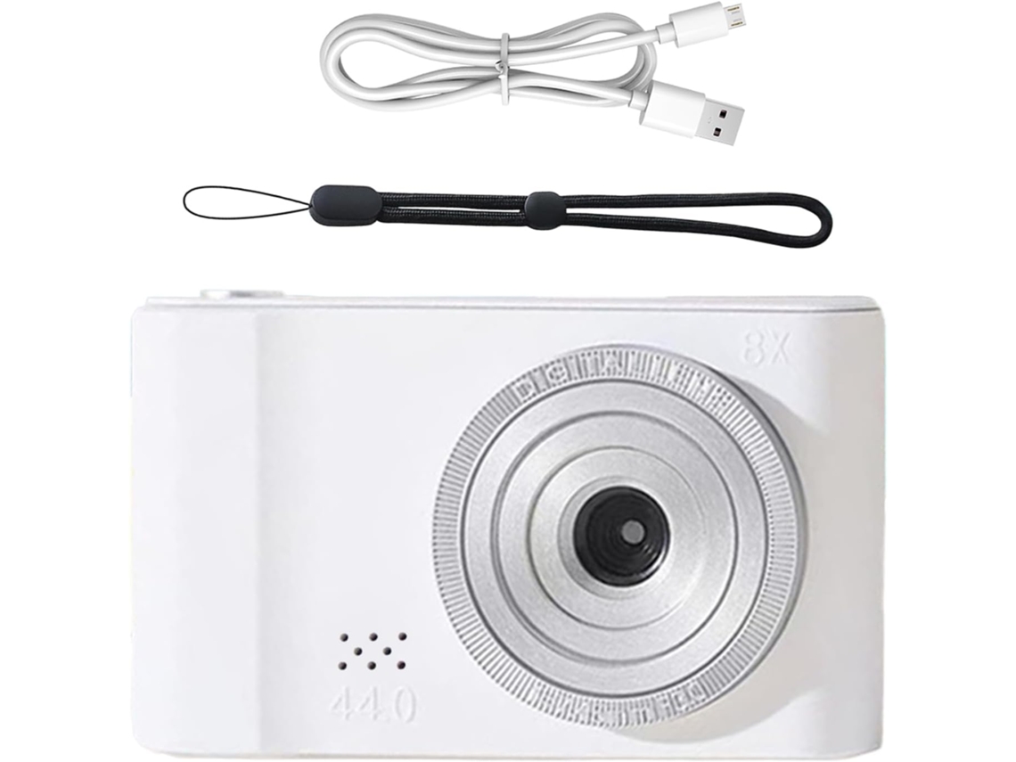 Cámara Para Vlogging | Cámaras Digitales 4k Con Tarjeta De Memoria De 4400 W | Cámara Digital