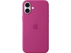 Funda APPLE Silicone Case con MagSafe para iPhone 16 Plus (Fuchsia)