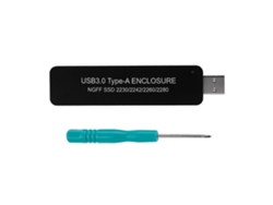 Caja Para Ssd M.2 Ngff De 5gbps Adaptador M.2 A Usb 3.0 Para Ssd M.2 Key B