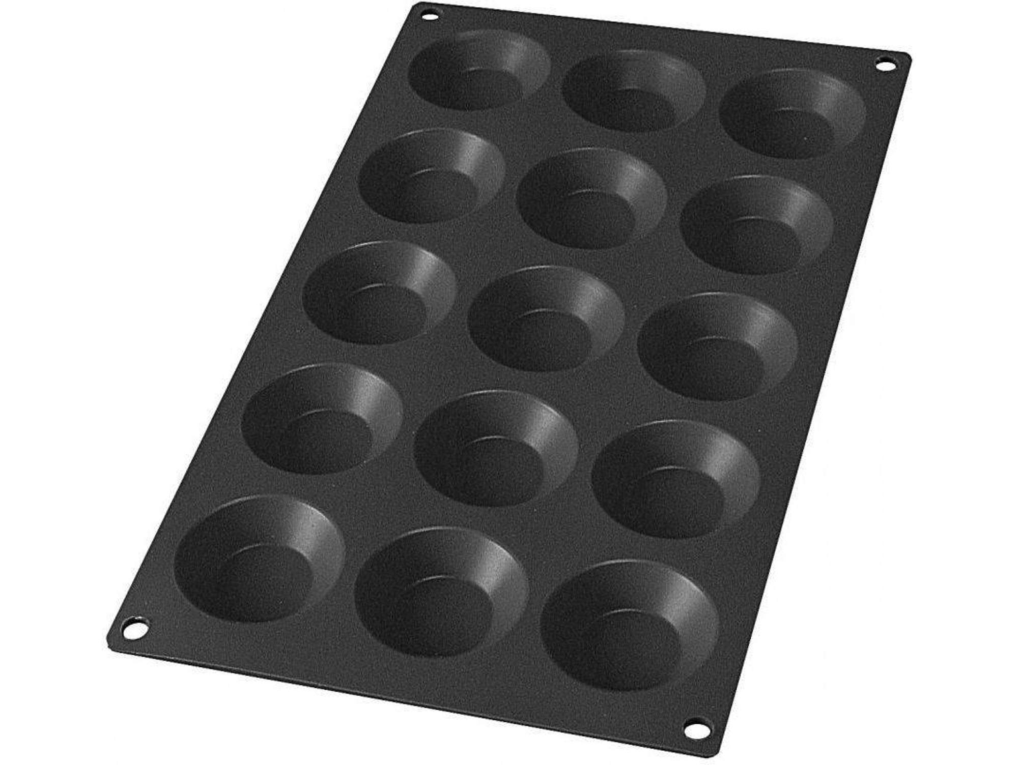 Molde para Tartaletas LÉKUÉ 15 Porciones en Silicona