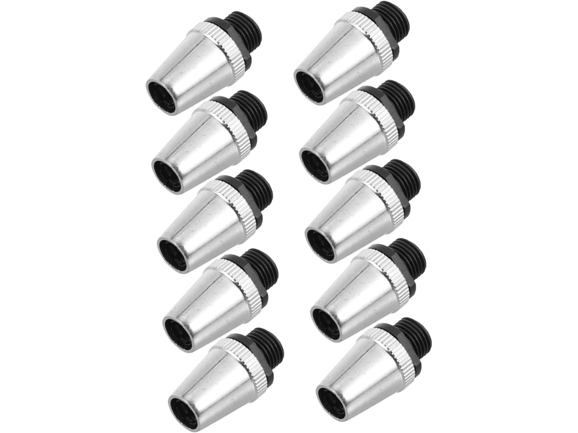 Paquete De 10 Clips De Tornillo Cromados Para Cables Y Prensaestopas Para Luces De Techo.