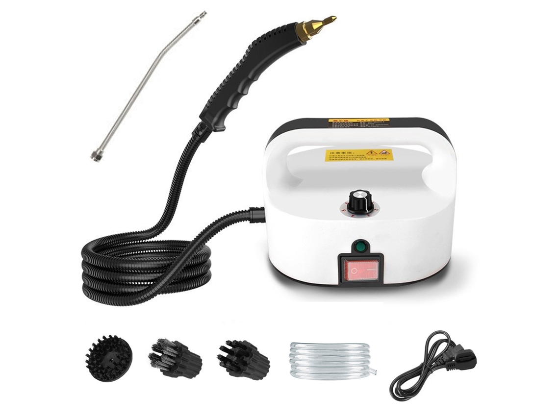 Vapor Cleaner 1500w 100°c 15s 6 Níveis Portátil Limpeza Profunda Multi-superfícies Piscinas Cozinha Carro