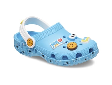 Sesame Workshop Zuecos Infantiles Azul EU 22-23 Niña CROCS