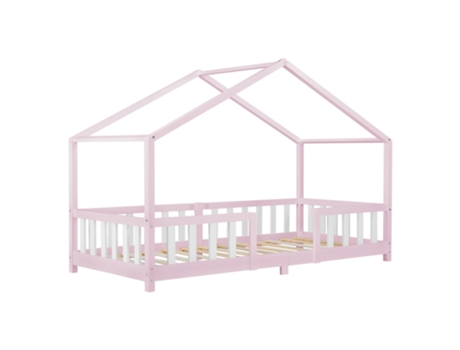Estructura de Cama Infantil [EN.CASA] (Blanco - Madera - 90x200cm)
