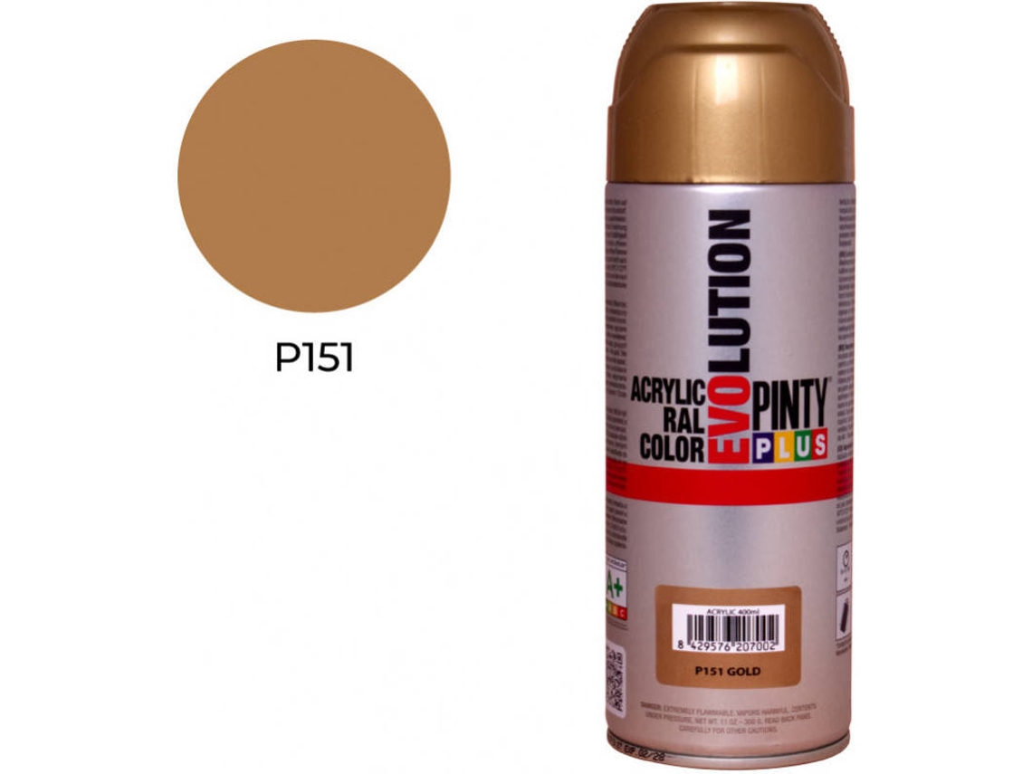 Spray PINTY PLUSOro Pálido 400Ml
