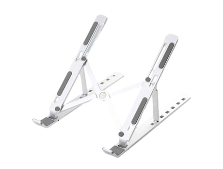 ELKUAIE Soporte plegable para computadora portátil, soporte ergonómico ajustable para computadora de escritorio, soporte portátil ventilado para co...
