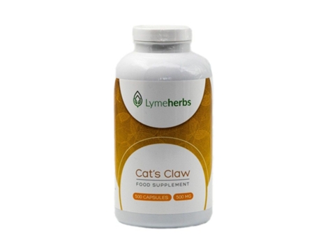 Cápsulas de Uña de Gato (Uncaria tomentosa) 500 mg LYMEHERBS (500 cápsulas)