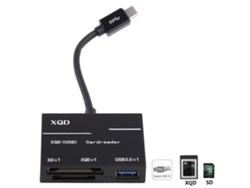 Adaptador de concentrador de lector de tarjetas USB 3,0 Xqd/sd, tarjeta de memoria Flash de supervelocidad ALLINLESS