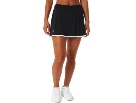 Falda de Mujer ASICS Court Negro para (Talla: L)