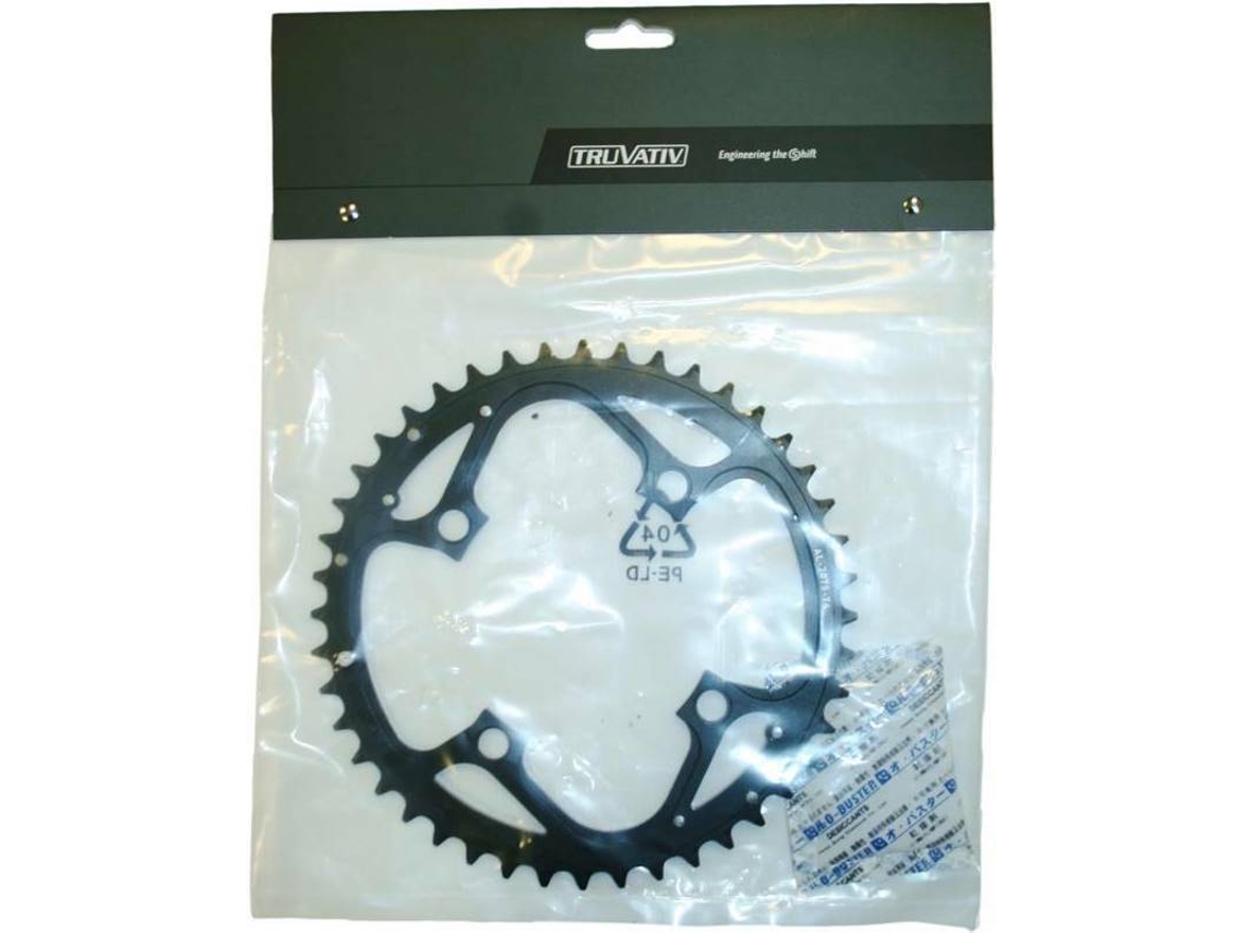 Bandejas TRUVATIV Cring Mtb 44T V4 104 Al4 Hd (Negro-TU)