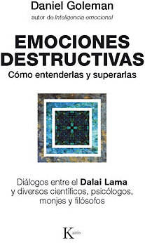 Libro Emociones Destructivas de Daniel Goleman (Español)