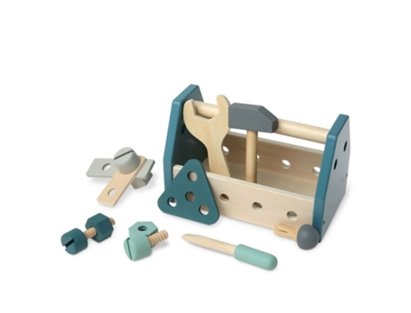 Caja de Herramientas Juguete Madera de KIOKIDS