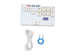 Mando De Arcade Con Teclado Compatible Con Juegos De Lucha Y Operación Wasd