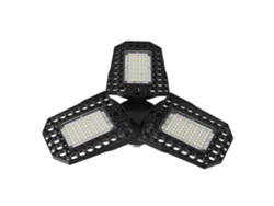 2026-lámpara De Techo Led E27 60w De Mina Con Tres Hojas Plegables Para Garaje Fábrica Almacén Luz De Toldo 85‑265v
