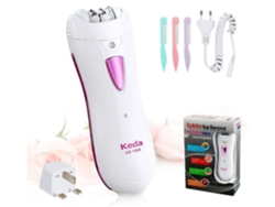 Dispositivo eléctrico de depilación para mujeres, para la depilación facial y corporal de axilas, piernas y zona del bikini JYTGALX (blanco)