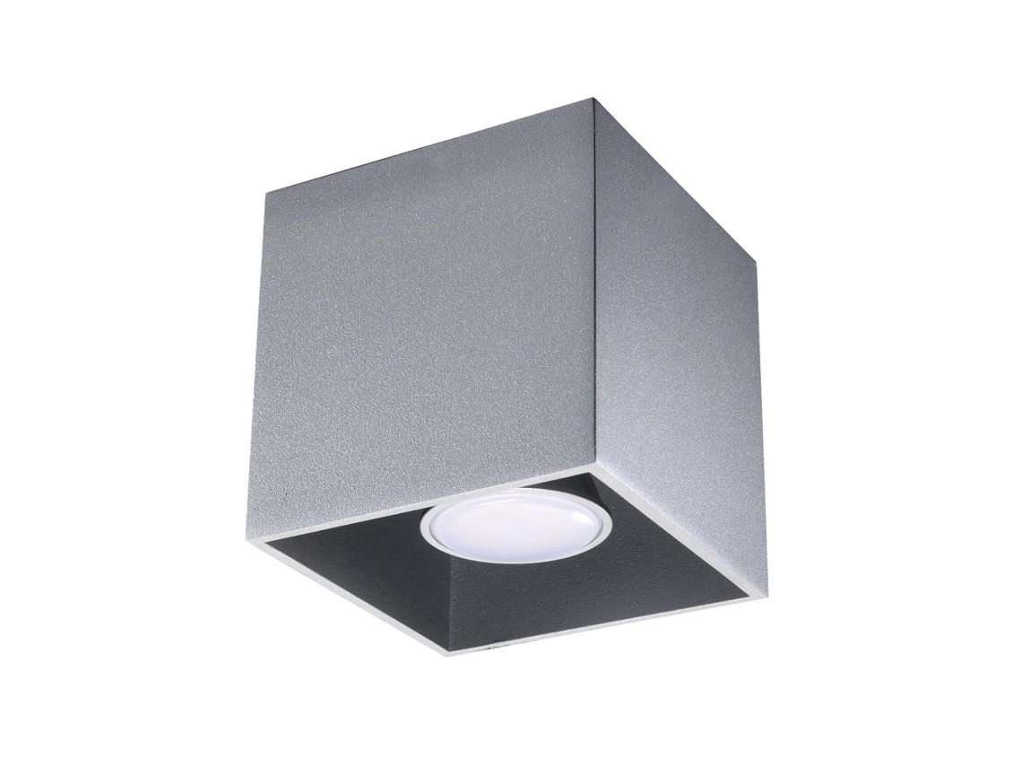 Sollux Sl.0024 Lámpara De Techo Quad 1 Gris