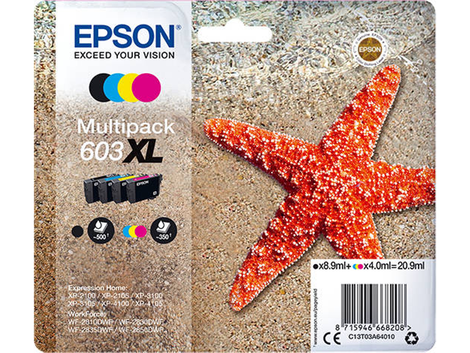 Cartucho EPSON C13T03A64010