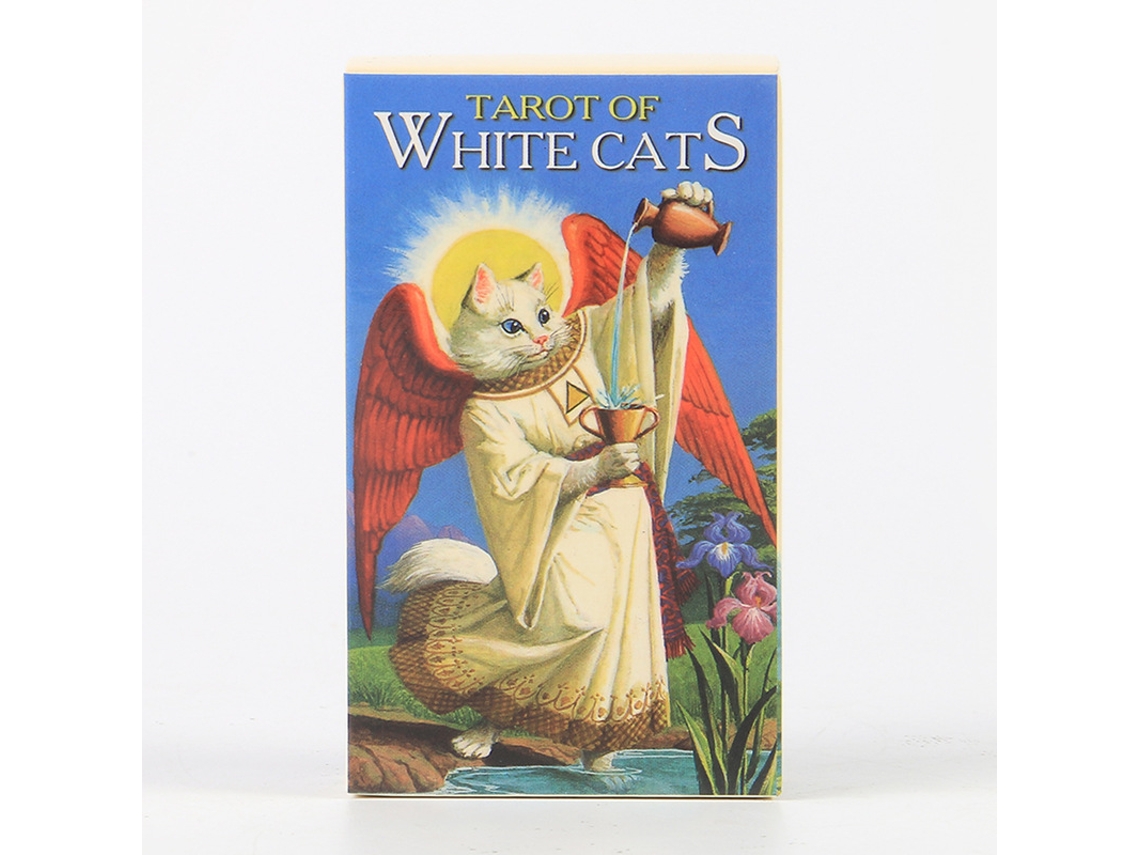 Tarot Del Gato Blanco, Entrenamiento Interactivo De Habilidades, Contiene 78 Cartas (10,3 X 6 Cm)