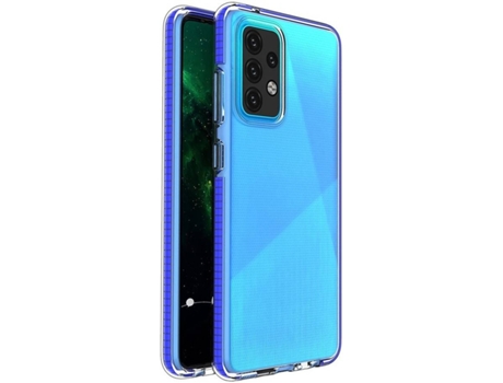 Carcasa Samsung Galaxy A52, A52 5G LMOBILE Silicona 08 Azul