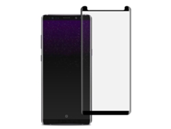 Protector De Pantalla De Vidrio Templado Para Samsung Galaxy Note8 (cobertura De Pantalla Completa Curva 3d, Hd Transparente, Ultra Delgado)