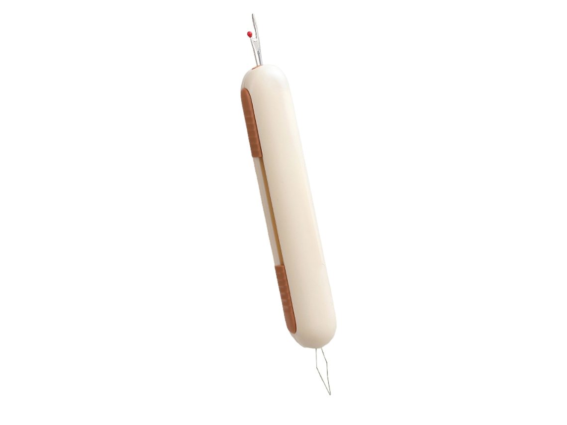Enhebrador De Agujas Y Removedor De Costuras 2 En 1, Herramienta Elástica Para Coser, Tejer Y Patchwork.