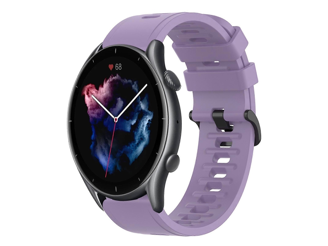 Pulsera de silicona suave de color sólido de 20 mm para Amazfit GTS 3