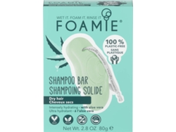 Champú Sólido FOAMIE Aloe You Very Much Cabello Seco (80 g)